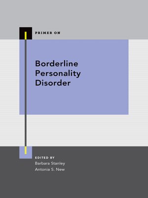 cover image of Borderline Personality Disorder